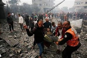 19 شهيدًا في مجزرة (إسرائيلية) بمخيم البريج وسط قطاع غزة