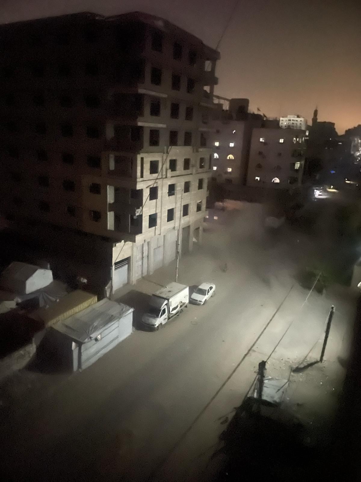 استهداف مجموعة من لجان الحماية الشعبية غرب غزة