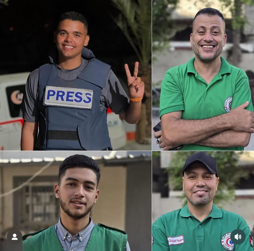 فجعنا باستشهاد الزميل مؤمن أبو العوف، الذي كان يرافق طاقمالإسعاف، وتعرض لاستهداف إسرائيلي غادر، أدى إلى استشهاده مع ثلاثة من أفراد طواقم الإسعاف الأبطال وهم حسين محيسن، وبراء عفانة، ووائل.العطارنعى اليوم نخبة  (1).jpg