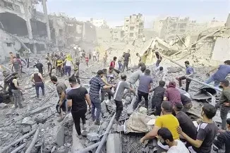 المكتب الإعلامي الحكومي يدين ارتكاب الاحتلال لمجزرة جديدة برفح