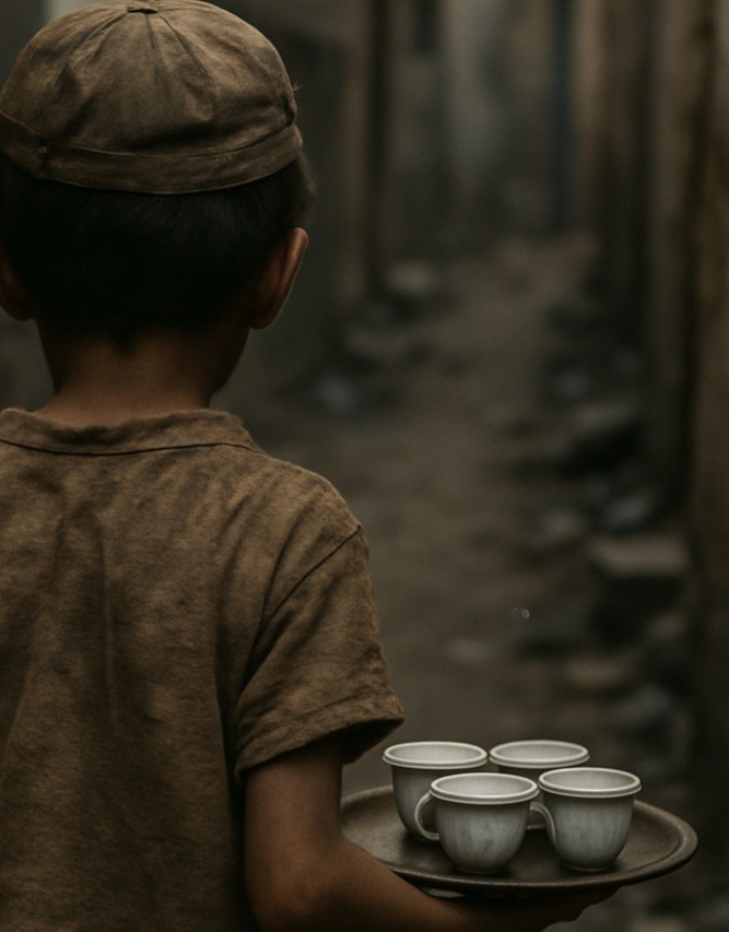 (كمال مريش) يصعد إلى السماء.. الطريق الوحيد المفتوح لأطفال غزة!