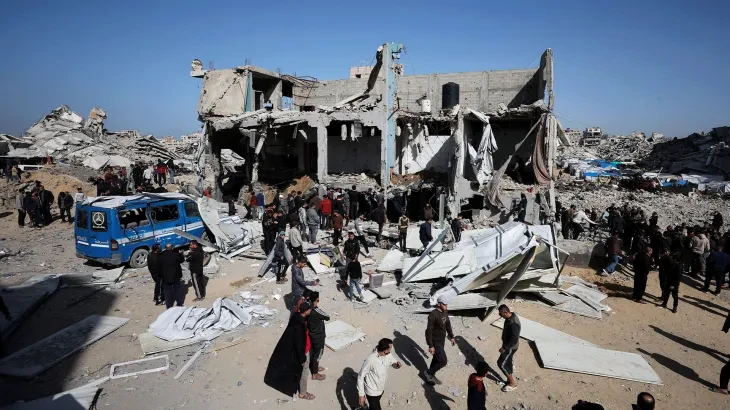 داخلية غزة تصدر بيانًا بشأن القصف الإسرائيلي لمقر شرطة الشيخ رضوان غرب غزة