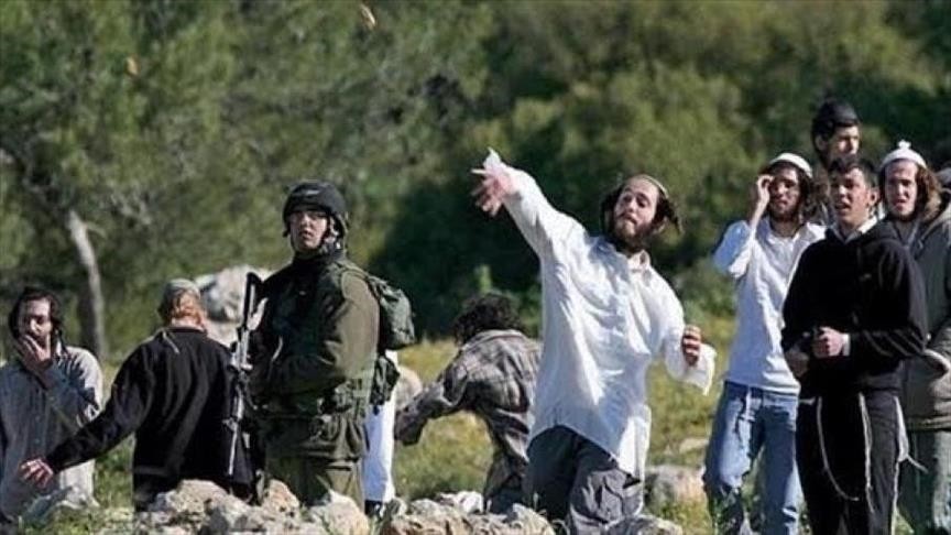 مستوطنون يهاجمون الفلسطينيين في الضفة