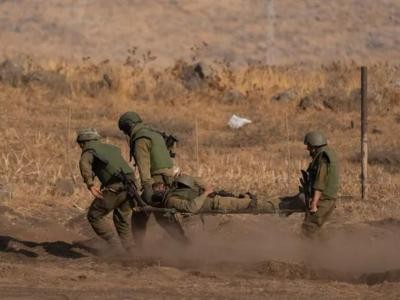 صورة لنقل جندي إسرائيلي أصيب بمسيرة لبنانية