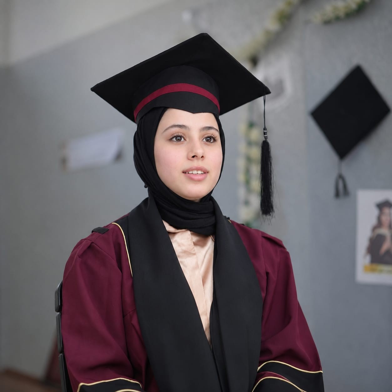 عام من الانتظار أمام الباب.. أسيل ابنة الأسير سامح السقا تهزم الغياب بتفوقها في الثانوية العامة