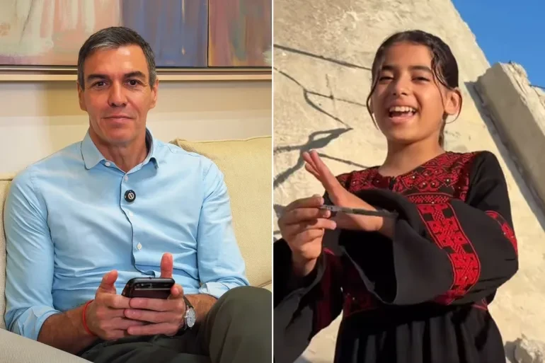رسالة طفلة من غزة تلقى صدى في مدريد.. سانشيز: نراكم ونسمعكم