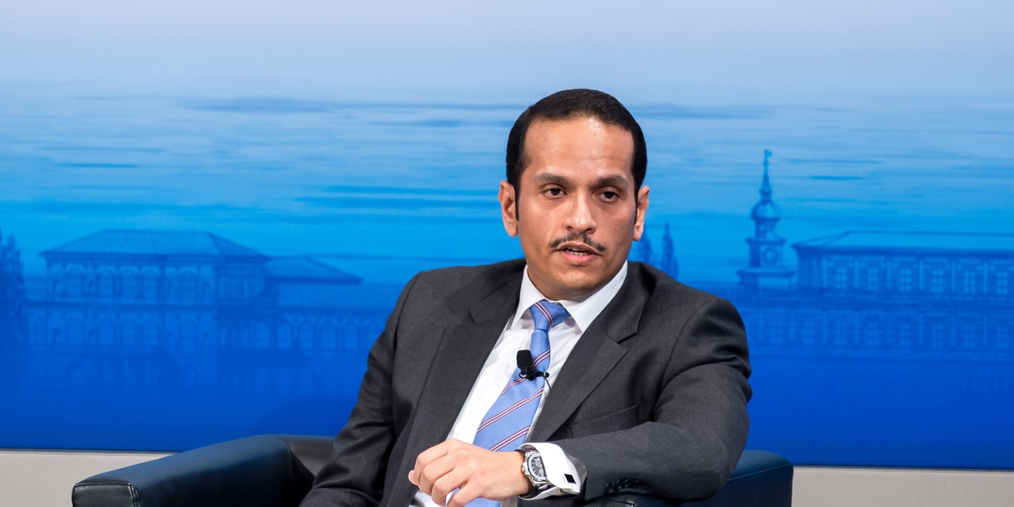  وزير الخارجية القطري محمد بن عبد الرحمن آل ثاني