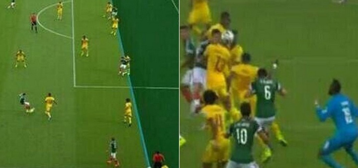 حرمان المكسيك من هدفين صحيحين