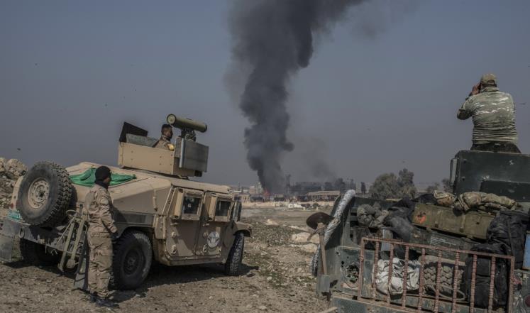 قوات مكافحة الإرهاب العراقية استعادت حي الربيع واقتحمت حي النجار بالموصل