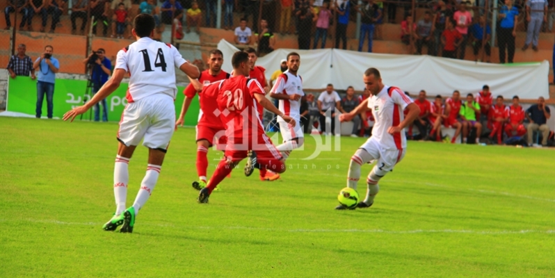 جانب من المباراة