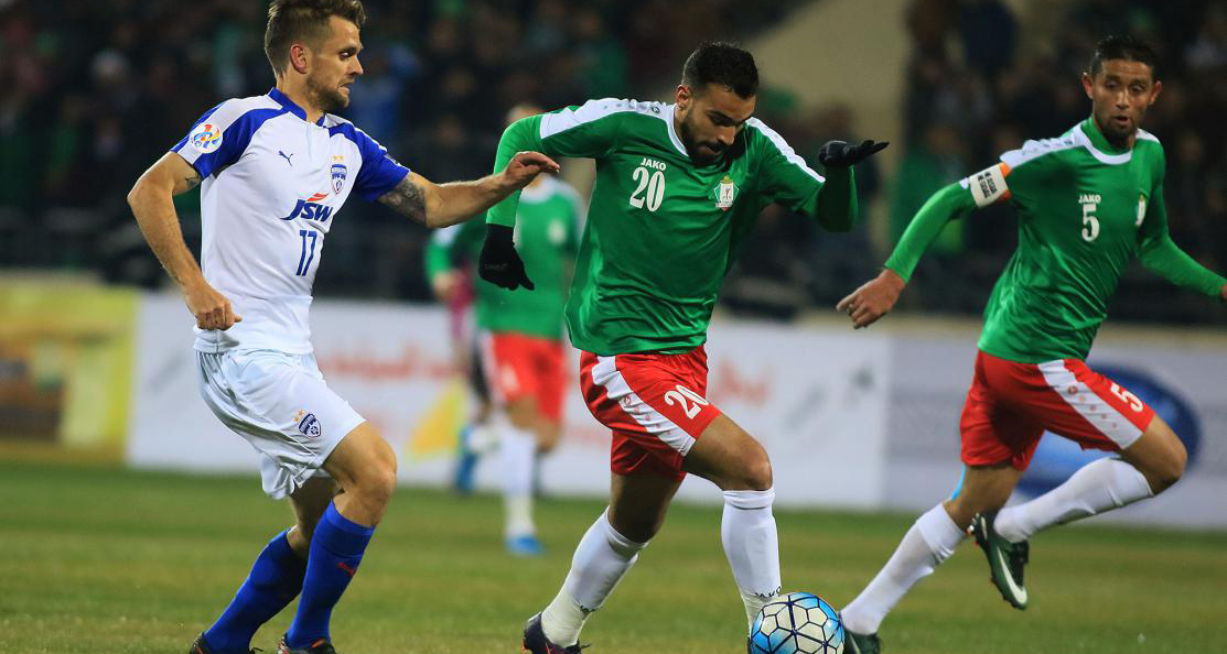 جانب من المباراة