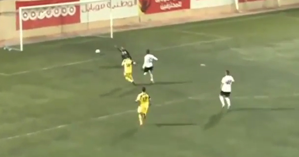 جانب من المباراة