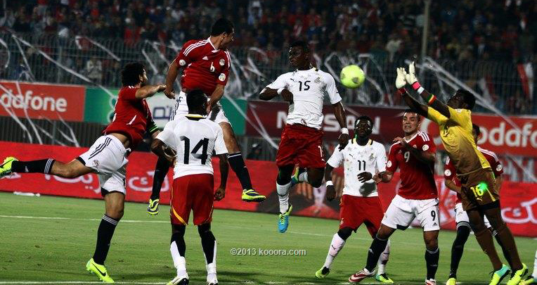 جانب من المباراة