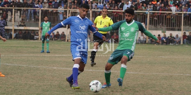 جانب من المباراة