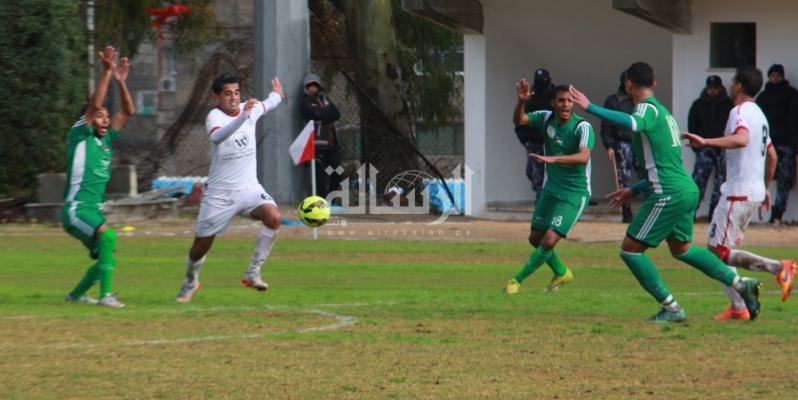جانب من المباراة