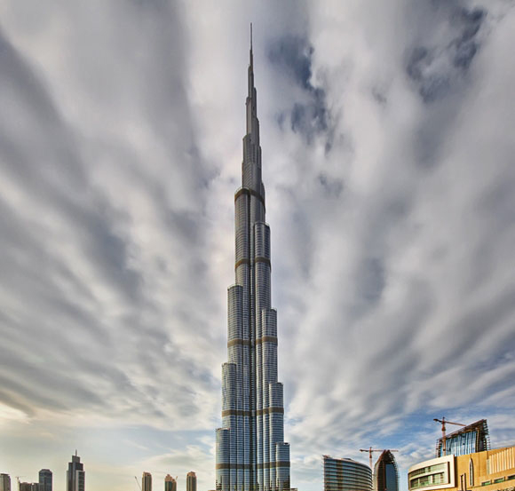 أطول برج في العالم بدبي (أرشيف)