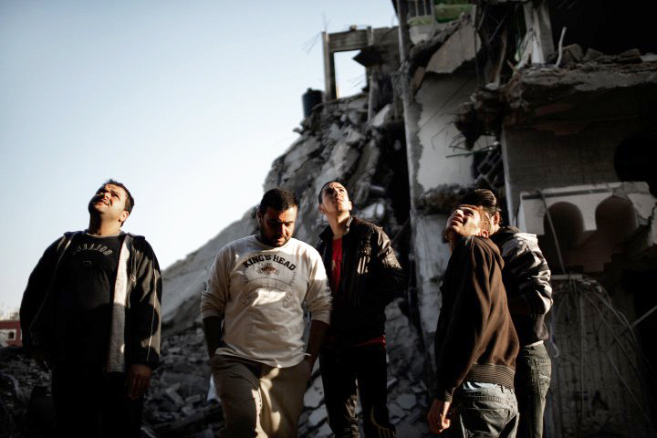 اثار العدوان "الإسرائيلي" على غزة