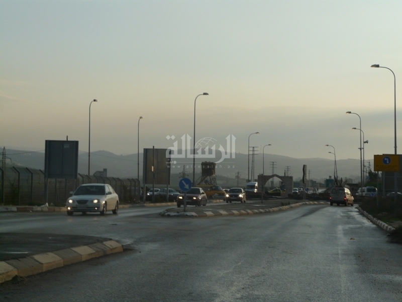 حاجز جنوب شرق نابلس