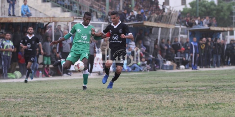 جانب من المباراة