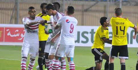 جانب من المباراة
