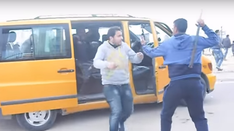 جانب من الاعتداء