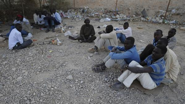 متسللين افارقة (ارشيف)