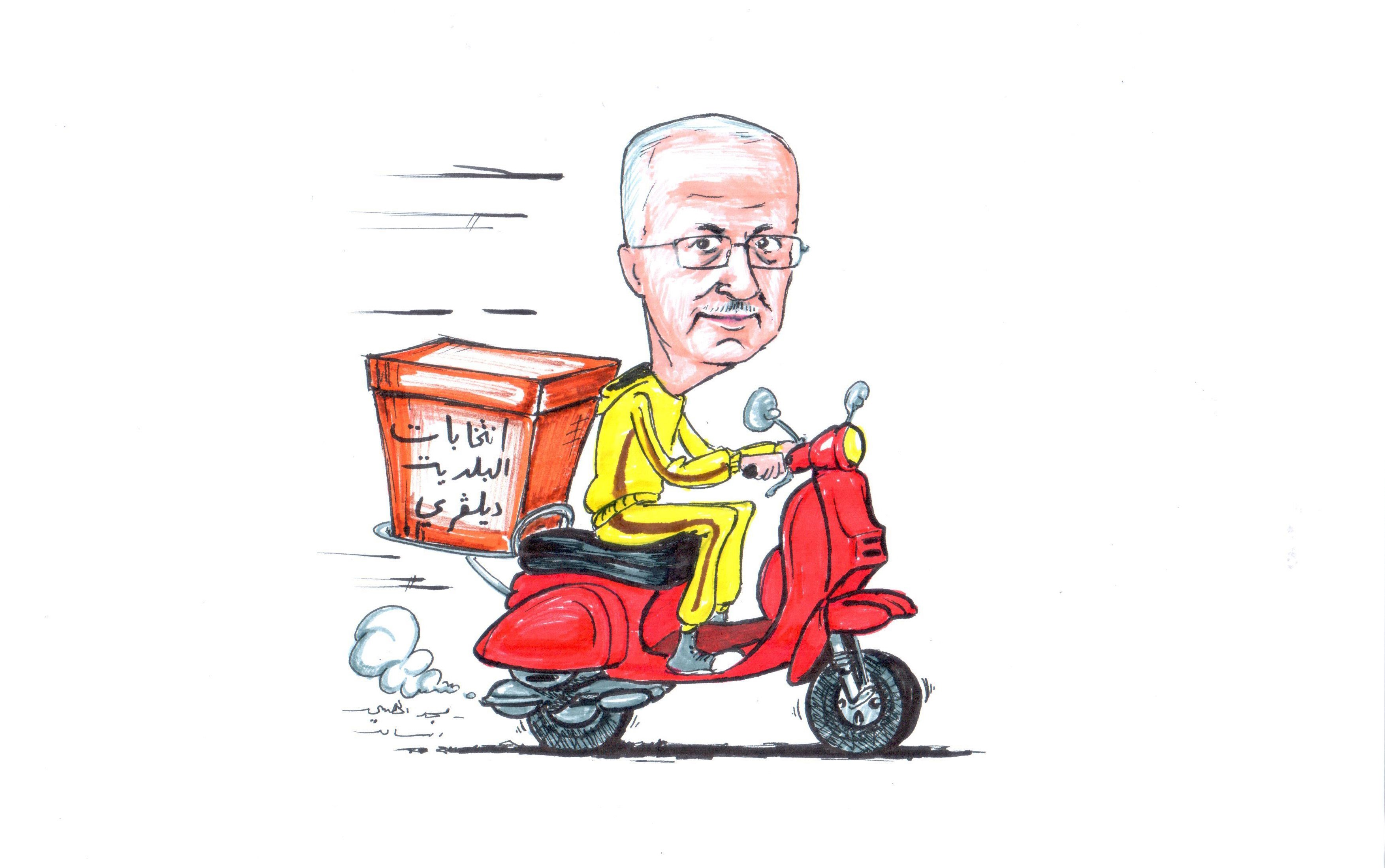 رسمة الفنان مجد الهسي