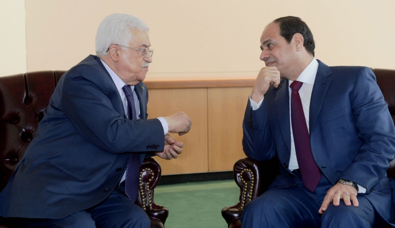 عباس والسيسي