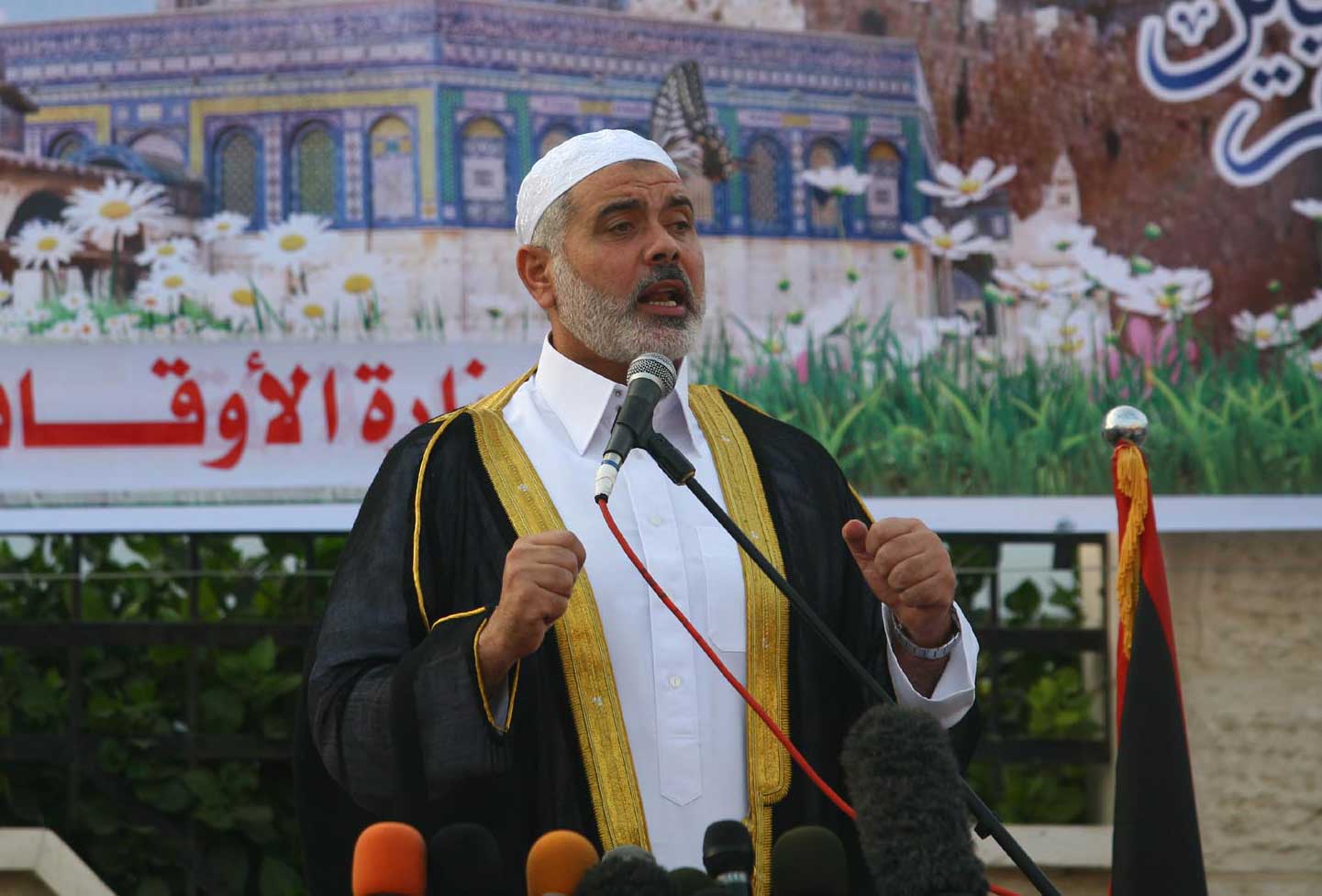 رئيس الحكومة الفلسطينية بغزة إسماعيل هنية 