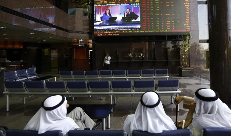 احدى البورصات الخليجية
