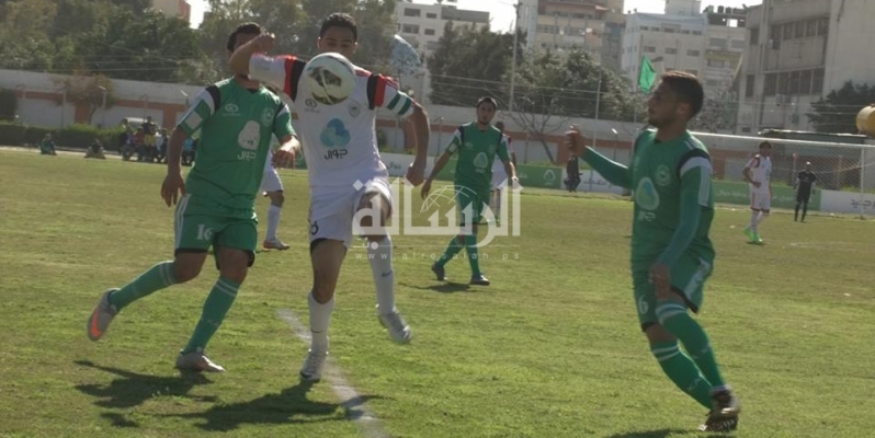 جانب من المباراة