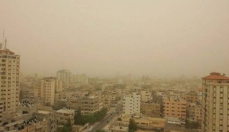 أجواء حارة ومغبرة