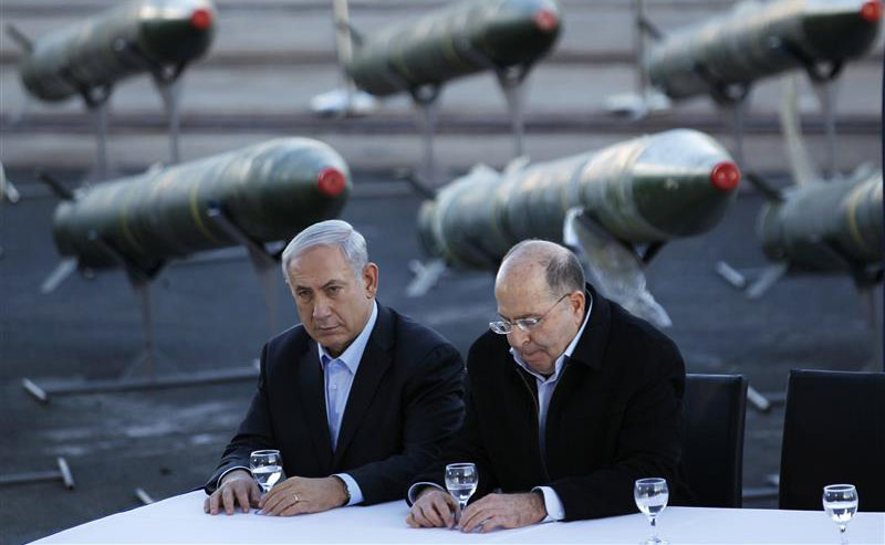  وزير الجيش الإسرائيلي موشي يعلون 