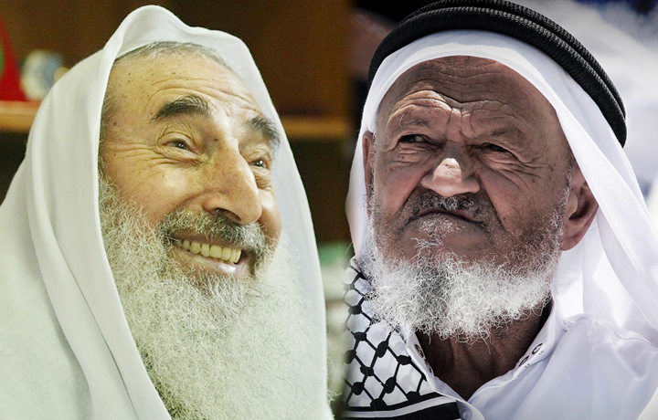  أبو أيمن طه والشيخ أحمد ياسين