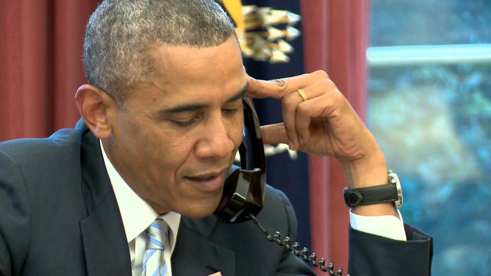  الرئيس الأميركي باراك أوباما 