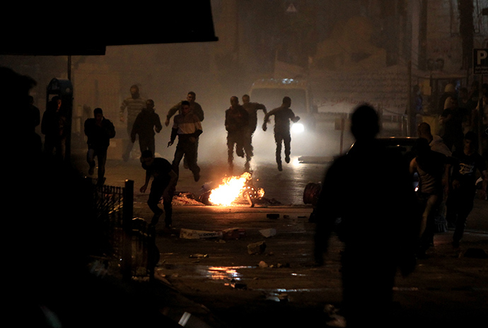 مواجهات في رام الله (الأرشيف)