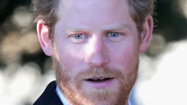 الأمير هاري بلحيته