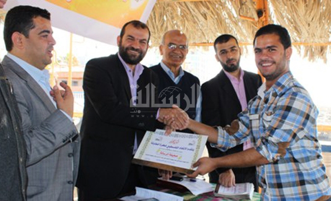 تكريم صحيفة الرسالة