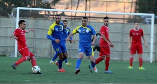 جانب من مباراة جمعية الشبان والبيرة