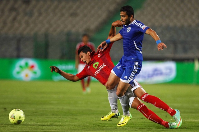 جانب من المباراة