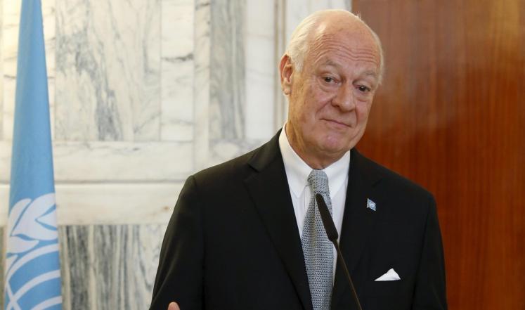 بعوث الأمم المتحدة لسوريا ستيفان دي ميستورا