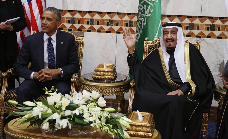 لقاء أوباما مع العاهل السعودي "أرشيفية"