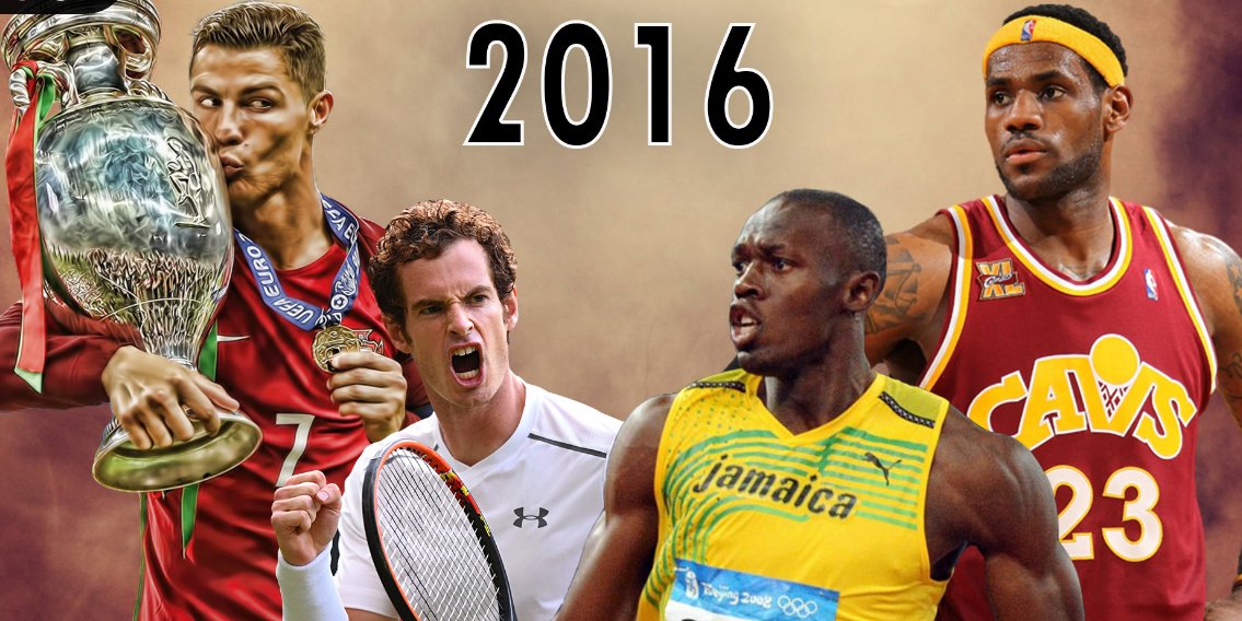 أبطال 2016 في الرياضات المختلفة