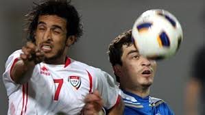 من مباراة الذهاب بين المنتخبين