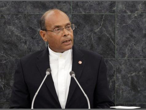 منصف المرزوقي طالب خلال كلمته أمام الجمعية العامة بإطلاق مرسي 