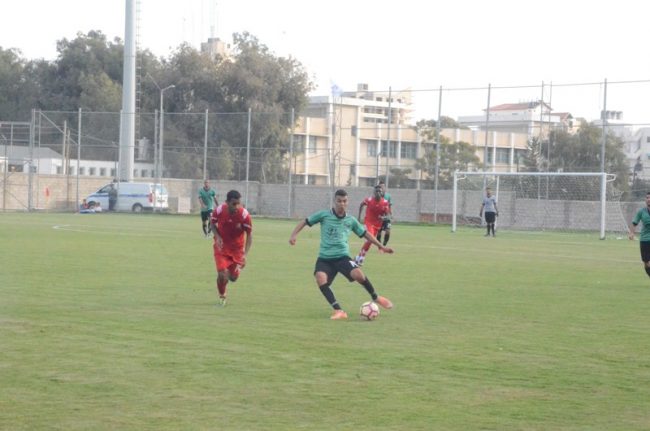 جانب من المباراة