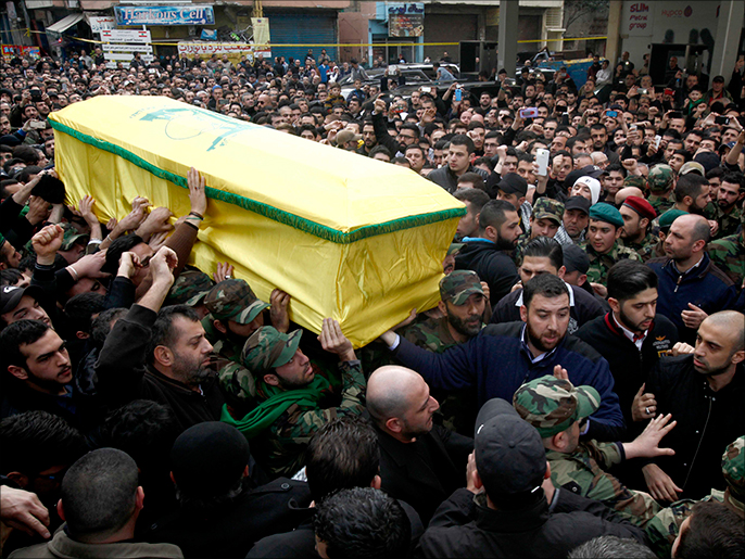 صورة لأحد شهداء حزب الله بعد قصفة من قوات الاحتلال بالقنيطرة