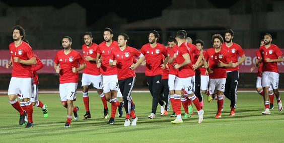 جانب من تدريبات مصر