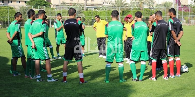جانب من تدريبات اتحاد الشجاعية