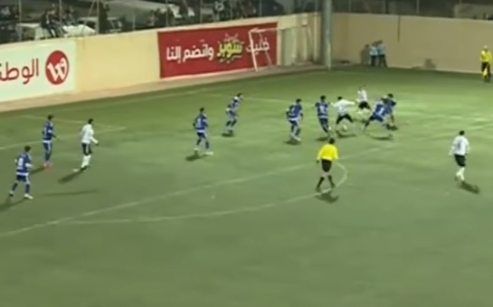 جانب من المباراة